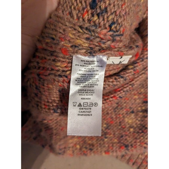 Lou & Grey By Loft Multicolored Boxy Oversized Boxy Sweater Size M - Picture 4 of 5